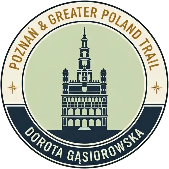 Logo witryny Przewodnik po Poznaniu i Szlaku Piastowskim Dorota Gąsiorowska